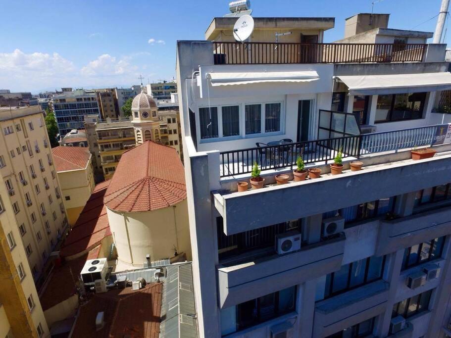 Penthouse Suite In The City Center Thessaloniki Exterior photo